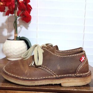DuckFeet Jylland Leather Lace Up Shoes Cocoa Women's 6.5
